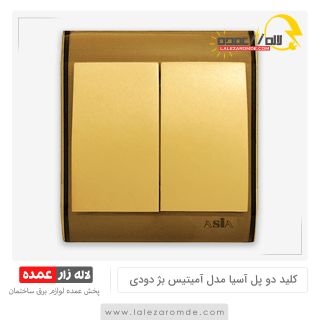کلید دو پل آسیا مدل آمیتیس بژ دودی