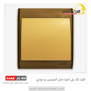 کلید تک پل آسیا مدل آمیتیس بژ دودی