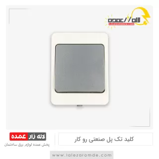 کلید تک پل صنعتی روکار