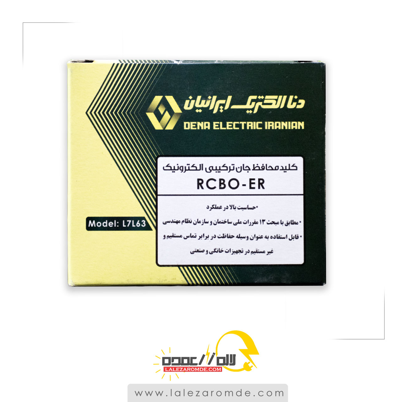 محافظ جان ترکیبی 32 آمپر RCBO دنا الکتریک